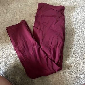 Lululemon pace rival crop leggings